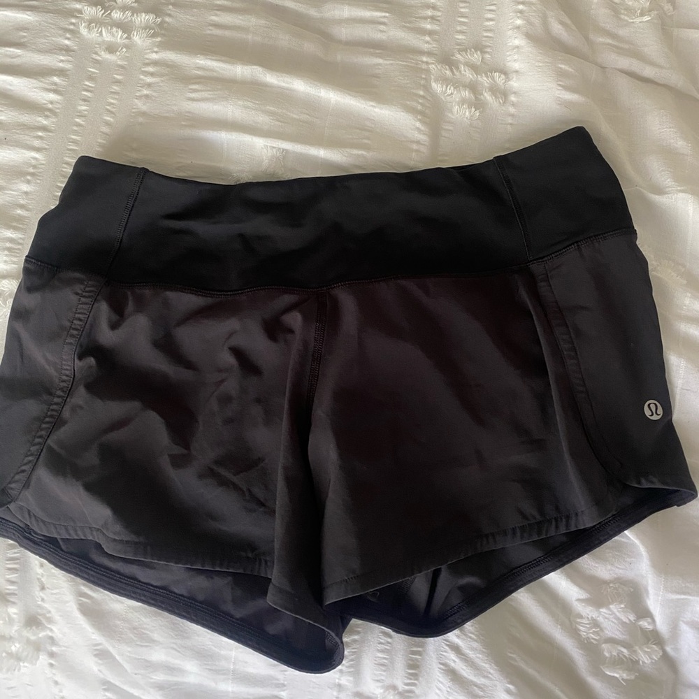Lululemon low rise shorts
